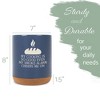 Elanze Designs My Cooking Is So Good Ceramic Cork Bottom Navy Blue Large Capacity Utensil Holder Crock for Countertop Storage, Stylish & Durable for - 2 of 4