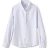 Lands' End School Uniform Kids Long Sleeve Oxford Dress Shirt - 2 of 3
