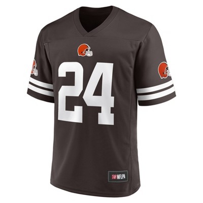 NFL Cleveland Browns Men's Short Sleeve Chubb 24 Jersey