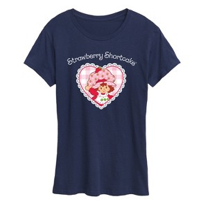 Women's - Strawberry Shortcake - Coquette Heart-Women's Short Sleeve Graphic T-Shirt Short Sleeve Graphic T-Shirt - 1 of 4