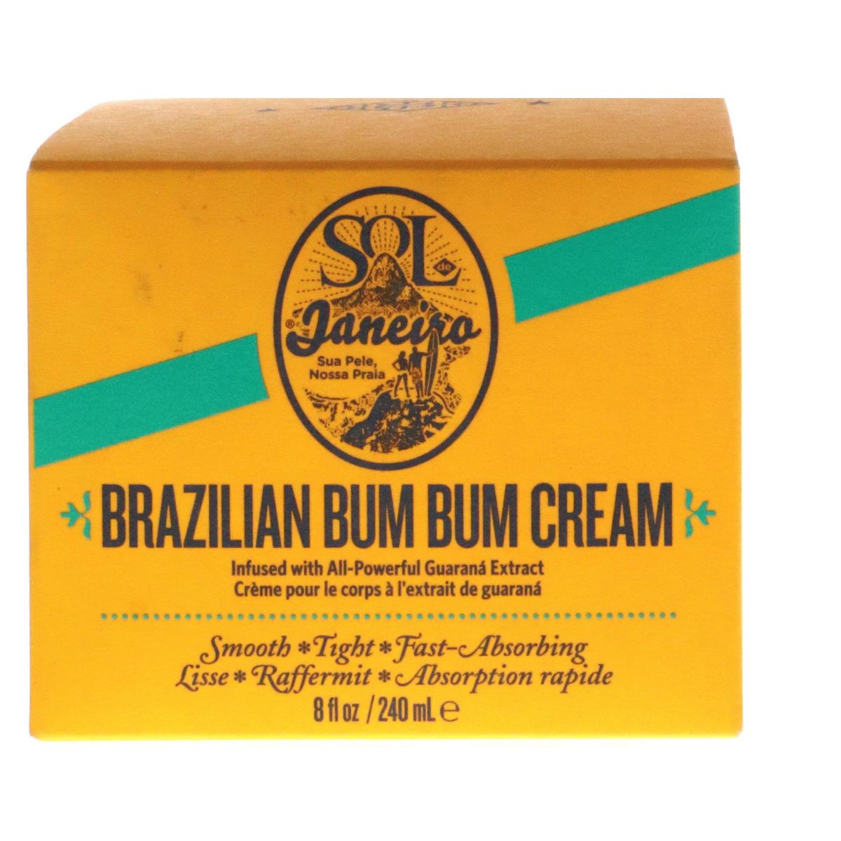 Sol de Janeiro Brazilian Bum Bum Cream, Moisturizing Body Cream for Daily Skin Care, 8.1 oz