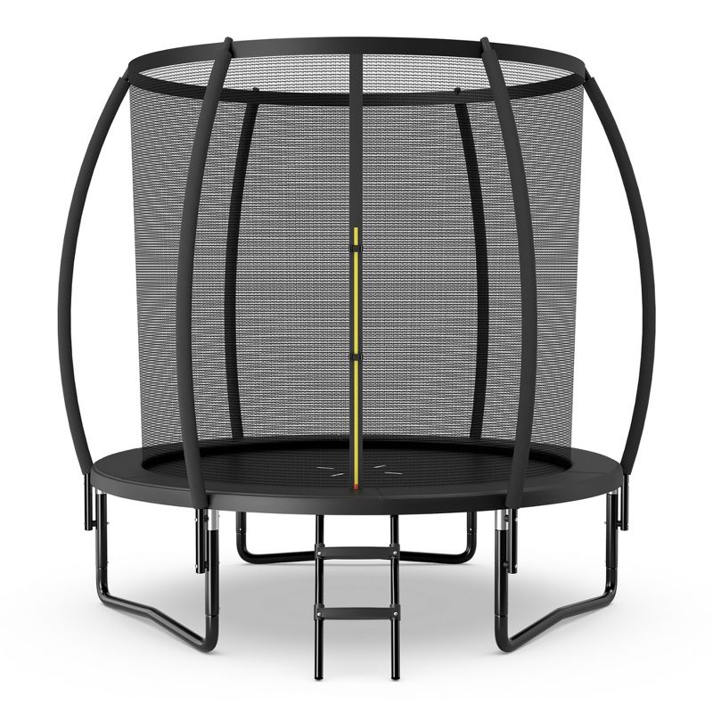 Costway 12FT Outdoor Large Recreational Trampoline w/ Ladder Enclosure Net Safety Pad, 1 of 11