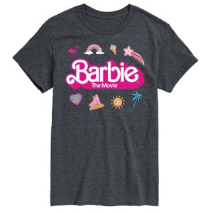 Men's - Barbie - Movie Logo Icons Short Sleeve Graphic T-Shirt - 1 of 4
