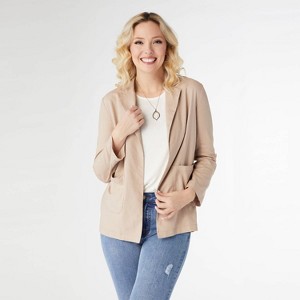 Women's Indra Lightweight Open Blazer - COCO + CARMEN - 1 of 3