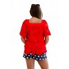 Women's Floral Lace Top - Jodifl - 3 of 4