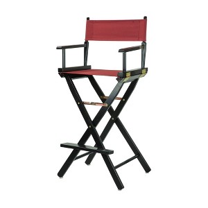 Bar-Height Director's Chair - Black Frame - 1 of 4