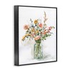 Stupell Industries Country Meadow Roses Floral Bouquet Watercolor Still Life Framed Giclee Art, Black, 11" x 14" - 2 of 4