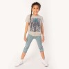 Mightly Girls Fair Trade Organic Cotton, Cropped Leggings 2-pack - 2 of 4