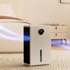 Topteng Portable Dehumidifier for 1000 Sq. Ft Home with Colorful LED Lights, Quiet, High-Efficiency Negative Ion Air Purification Air Dryer - 3 of 4