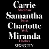 Men's Sex and the City City Girls Name Stack T-Shirt - 2 of 4
