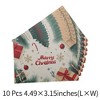 Unique Bargains Christmas Greeting Card Multicolor 4.5"x 3.1" 10 Pcs - 3 of 4