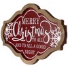 Northlight Lighted "Merry Christmas to All and to All a Good Night" Wall Sign - 18" x 10" - 4 of 4