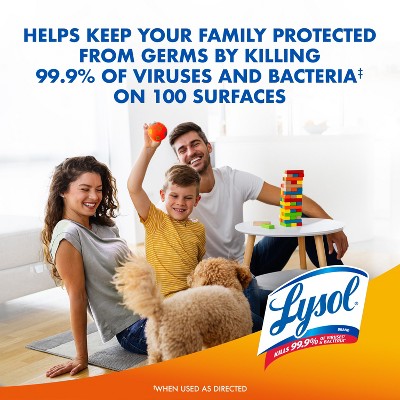 Lysol Brand New Day Mango & Hibiscus Disinfectant Spray - 19oz