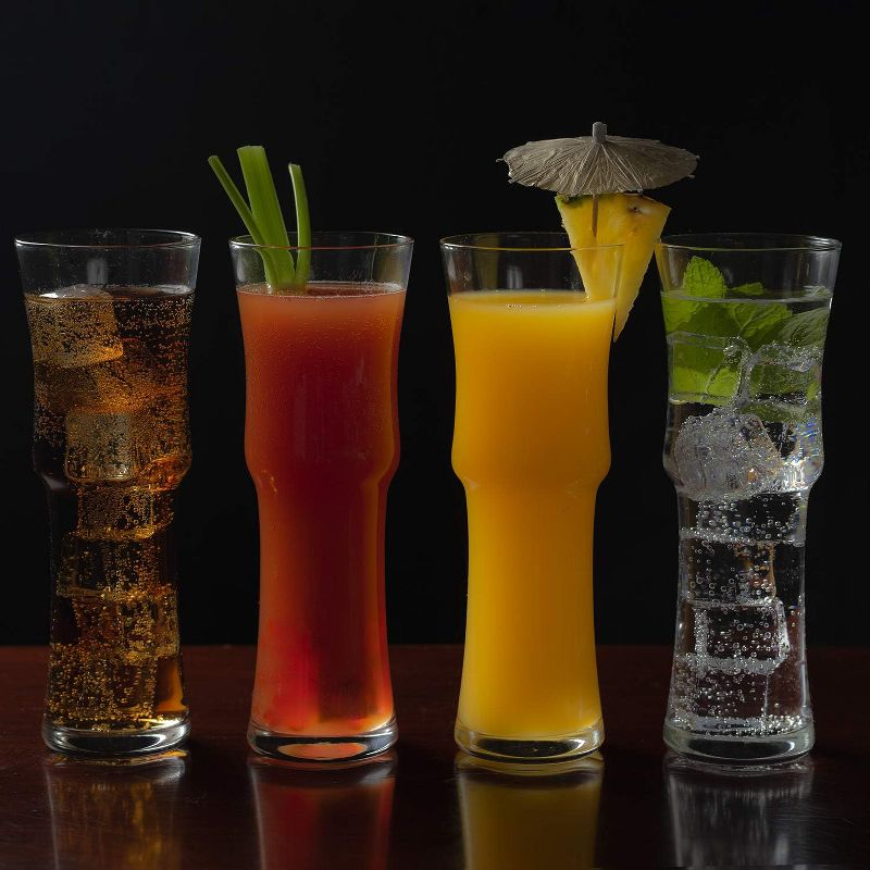 LEMONSODA Tall Cocktail Glasses Set of 4, 5 of 6