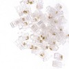 Unique Bargains Plastic Clear Standard Connection RJ9 Telephone Connector 50 Pcs - 3 of 4