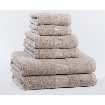 BrylaneHome BH Studio 6 Piece Bath Towel Set