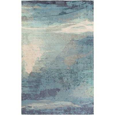 Mark & Day Ellie Woven Indoor Area Rugs Sky Blue