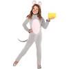 HalloweenCostumes.com Cozy Girl's Mouse Costume - 2 of 2