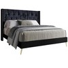 Home Design Homer Tufted Upholstered Platform Bed - 3 of 4