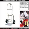 SNAP-LOC 800 lb Aluminum Hand Truck Cart with P-Handle and 10" Tires - 2 of 2