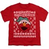 Boys' Short Sleeve Sesame Street Elmo Ugly Christmas T-Shirt - 2 of 4