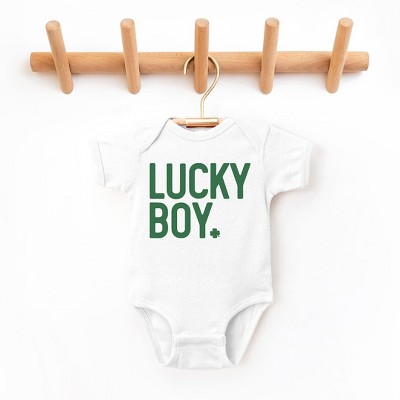 The Juniper Shop Lucky Boy Bold Baby Bodysuit