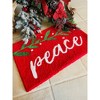 Jellybean Peace Washable Doormat – 20"x30" Colorful Accent Mat for Entryways, Porches & Indoor Spaces with Boho Charm - 2 of 3