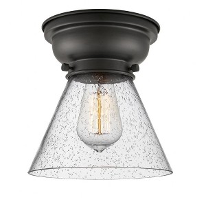 Cone - 1 Light Flush Mount In Industrial Style-7.4 Inches Tall and 7.75 Inches Wide - 1 of 1