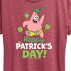 Women's - SpongeBob Squarepants - Happy St Patricks Day Short Sleeve Graphic T-Shirt - 2 of 4