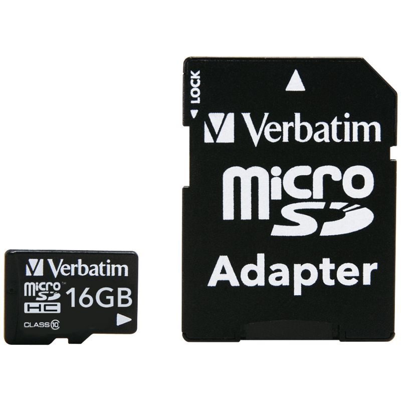 Verbatim® Classs 10 microSDHC™ Card with Adapter, 4 of 6