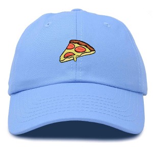 Dalix Pizza Embroidered Mens Cotton Dad Adjustable Hat Baseball Cap Mens - 1 of 4