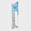 Women's Jaws Knee High Socks - Heather Gray/Blue 4-10: Polyester Spandex Blend, Tagless, Knit Fabric - 2 of 3