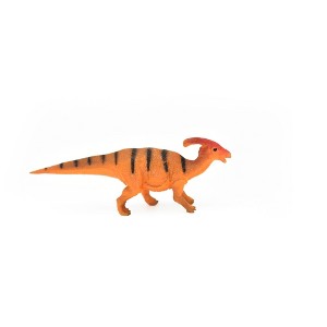 Collectible Wildlife Gifts | Parasaurolophus Dinosaur, Very Nice Plastic Replica    3"   F8119-B117 - 1 of 4