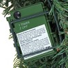 24" Prelit LED Christmas Wreath with Red Ornaments and Berries Warm White Lights - National Tree Company - 4 of 4