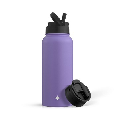 Tahoe© 32 oz. Insulated Water Bottle - Light Purple - Trophy Depot