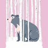 Girl's Design By Humans Winter in the forest By LiartesStudio T-Shirt - 2 of 3