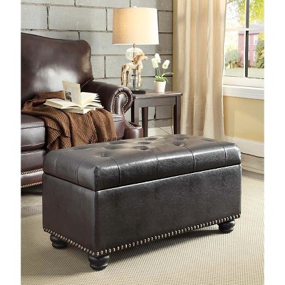 7th Avenue Storage Ottoman - Breighton Home