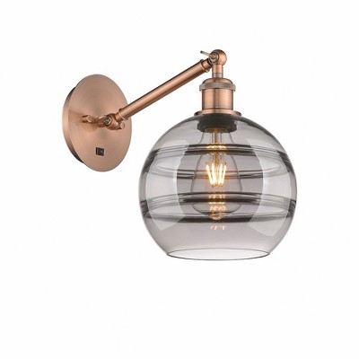 Rochester - 1 Light Arm Adjusts Up and Down Wall Sconce In Industrial Style-9.88 Inches Tall and 8 Inches Wide