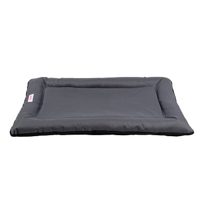 Large Charcoal Waterproof Memory Foam Outdoor Dog Bed