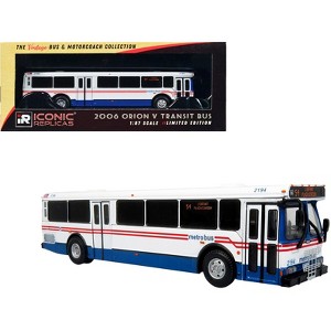 2006 Orion V Transit Bus WMATA Washington "54 L'Enfant Plaza Station" Limited Edition 1/87 (HO) Diecast Model by Iconic Replicas - 1 of 3