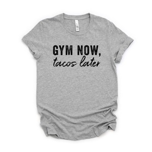 Simply Sage Market Gym Now Tacos Later Short Sleeve Tee - 1 of 4