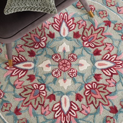 Ivory Elegance 8' x 10' Hand-Tufted Wool and Viscose Rug