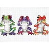 Dimensions Jiffy Mini Counted Cross Stitch Kit 7"X5"-Treefrog Trio - 2 of 2