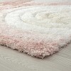 Luxe Weavers Shag Geometric Area Rug, Modern, Stain Resistant, Easy Indoor Rugs for Bedroom, Living Room - 4 of 4