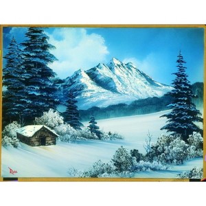 Toynk Bob Ross A Perfect Winter Day Nature Puzzle | 1000 Piece Jigsaw Puzzle - 1 of 4