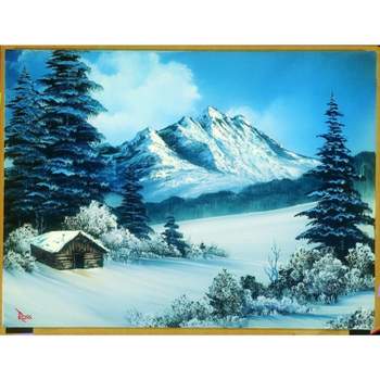 Toynk Bob Ross A Perfect Winter Day Nature Puzzle | 1000 Piece Jigsaw Puzzle