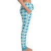 Just Love Womens Buffalo Plaid Knit Jersey Pajama Pants - Buffalo Check Jogger PJ Bottom - 2 of 3