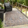 Selkirk Washable Outdoor Rug Navy/Sand - Linon - image 2 of 4