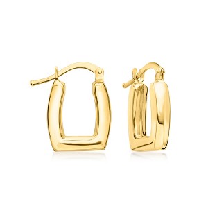 Pure Collection by Ross-Simons Italian 14kt Yellow Gold Square Hoop Earrings - 1 of 4