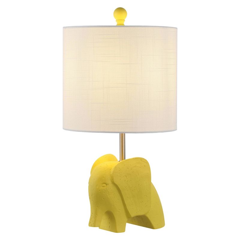 17.5" Koda Eclectic Southwestern Resin/Iron Elephant Kids' Table Lamp (Includes LED Light Bulb) - JONATHAN Y, 1 of 9